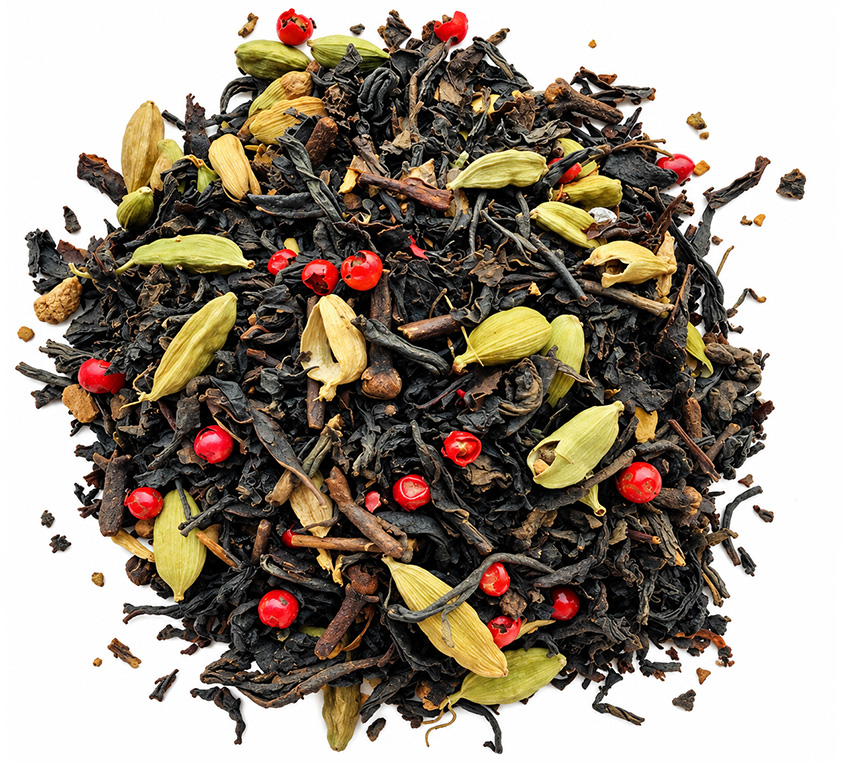 Masala Chai Leo Tea – czarna herbata liściasta z kardamonem, cynamonem, imbirem, goździkami i czerwonym pieprzem